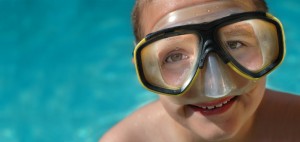 kid snorkeler